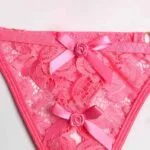 Lace Stitching Bow Girl Suit Bow Details