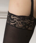 Spets Kvinna Partihandel Suspender Fishnet Tights Detaljer