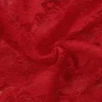 Red Floral Lace Bustier Bodysuit Fabric Details Red Floral Lace Bustier Bodysuit Fabric Details