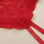 Red Floral Lace Bustier Bodysuit Strap Details_14_11zon