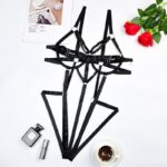 Сексуальный костюм Тедди на бретельках с вырезом на теле