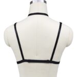 Sexy Halter Strappy Cage Bralette Vue de dos