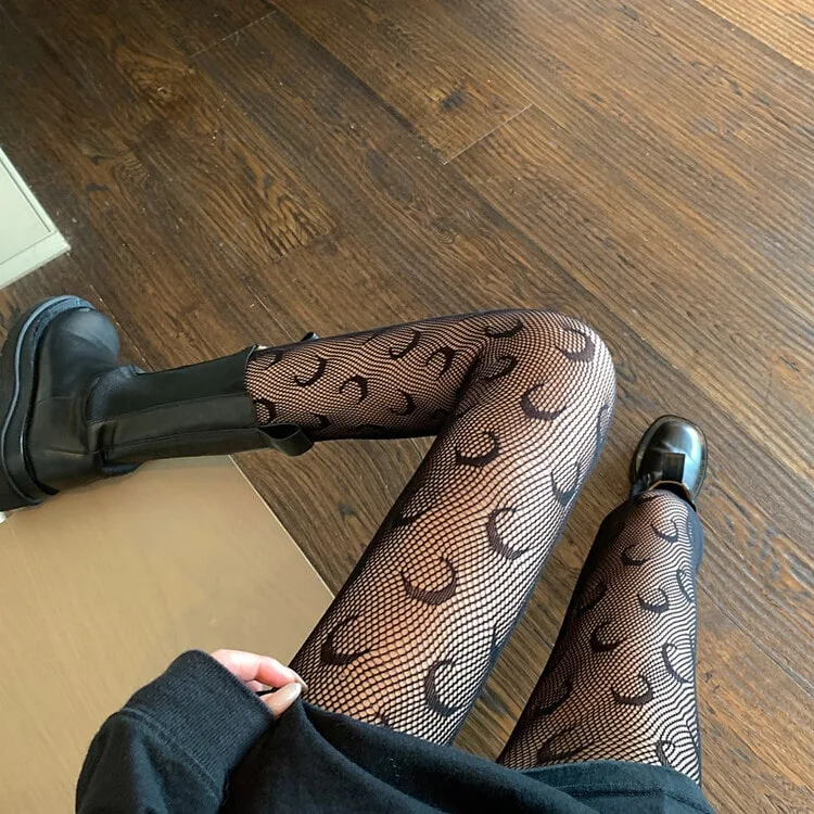 Sexy Hollow Temptation Fishnet Stockings 28 Sexy Hollow Temptation -verkkosukat 28