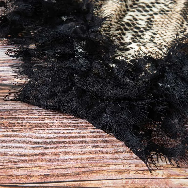 Snake Deep-v Open Cup Teddy Suit Crotch Details