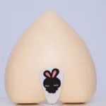 Schwarzes Häschen, sexy und niedliche Cartoon-Stickerei, C-String-Höschen