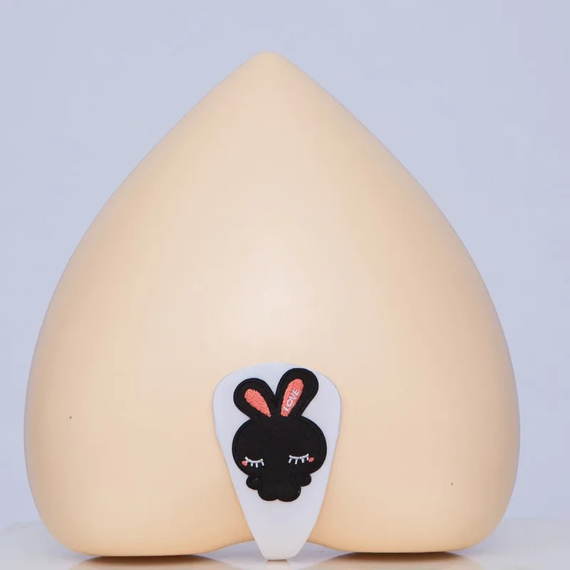 Schwarzes Häschen, sexy und niedliche Cartoon-Stickerei, C-String-Höschen