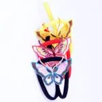 Hollow Embroidered Bow C String Panty Collection