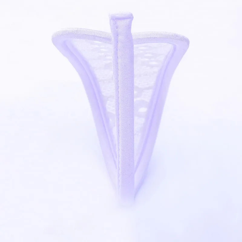 Valkoinen naisten pitsi Sexy C string pikkuhousut takaisin Show