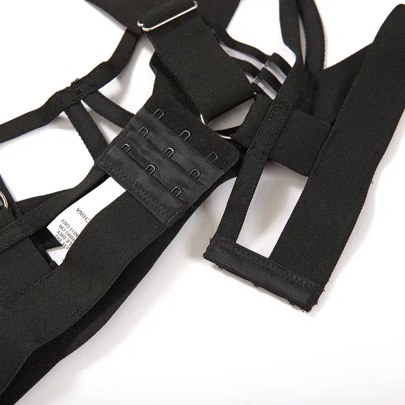 Black Ultra Sexy Garter Belt Bra Panty Set Bra details Black Ultra Sexy Garter Belt Bra Panty Set Bra details