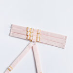 Mesh Halter Neck Bra & Panty Set with Elastic Band Harter Details