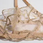 Sheer Mesh Beige Bra Set of 3 with Embroidered Detailing Bra Details Sheer Mesh Beige Bra Set of 3 with Embroidered Detailing Bra Details