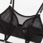 Wholesale Fashionable Hollow Sexy Bra Set with Fishnet Detailing Bra View