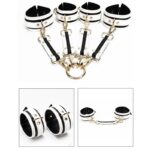 Bondage Restraint Kit i grossistledet i svart och rött med manschettdetaljer för enhetsutrustning Bondage Restraint Kit i grossistledet i svart och rött med manschettdetaljer för enhetsutrustning