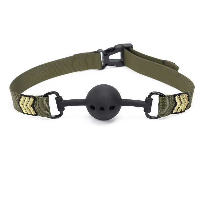 Wholesale Camouflage Bondage Equipment for Army Cosplay gag