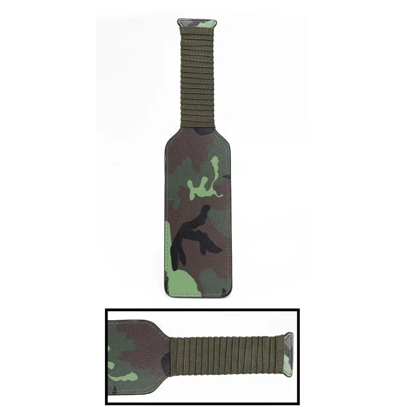 Wholesale Camouflage Bondage Equipment for Army Cosplay paddle details