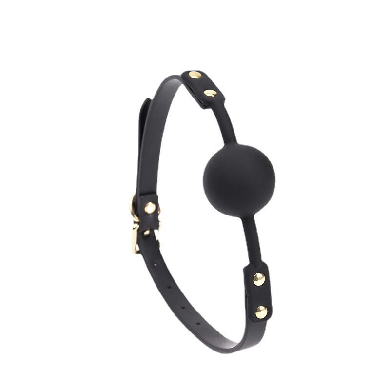 Wholesale Dominatrix Kit with Gold Bead Chain Decor gag Kit dominatrice en gros avec gag de décor de chaîne de perles d'or