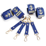 Venta al por mayor Kit de inicio Dominatrix con pantalla de bordado azul marino