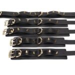 Tukkukaupan raskaan sarjan Hogtie-sarja pitkillä niiteillä. Hihnan yksityiskohdat