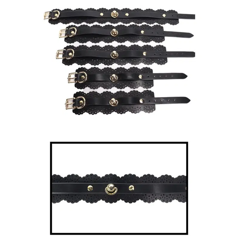 Tukkukaupan Hollow Lace Bondage Kit -hihnan yksityiskohdat