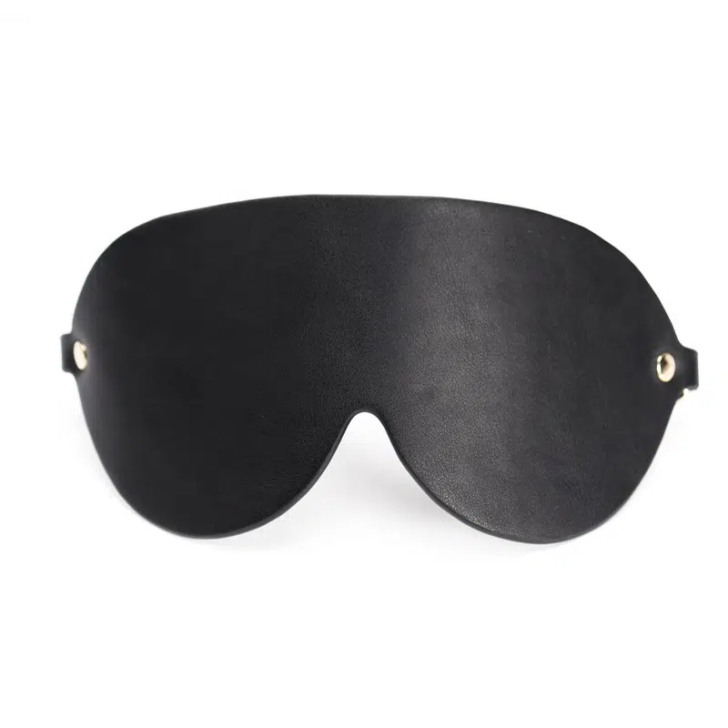 Wholesale Professional Bondage Equipment with Metal Zipper Frame Blindfole