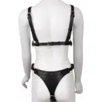 Ensemble de sous-vêtements de bondage sexy en gros avec fermeture à glissière en métal Ensemble de sous-vêtements de bondage sexy en gros avec fermeture à glissière en métal