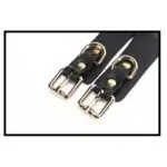 Detalles de cuero de Bondage Gear bordados con calavera al por mayor