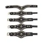 Wholesale Submissive Starter Kit with Rivet Design Cuff Details