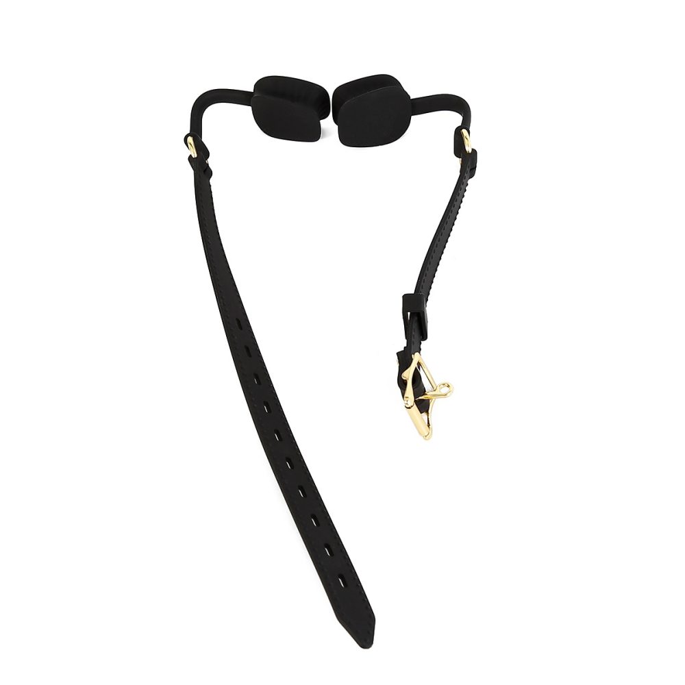 Blakc vende al por mayor mordaza de bola suave con labios de silicona, tapón para la boca, espectáculo posterior