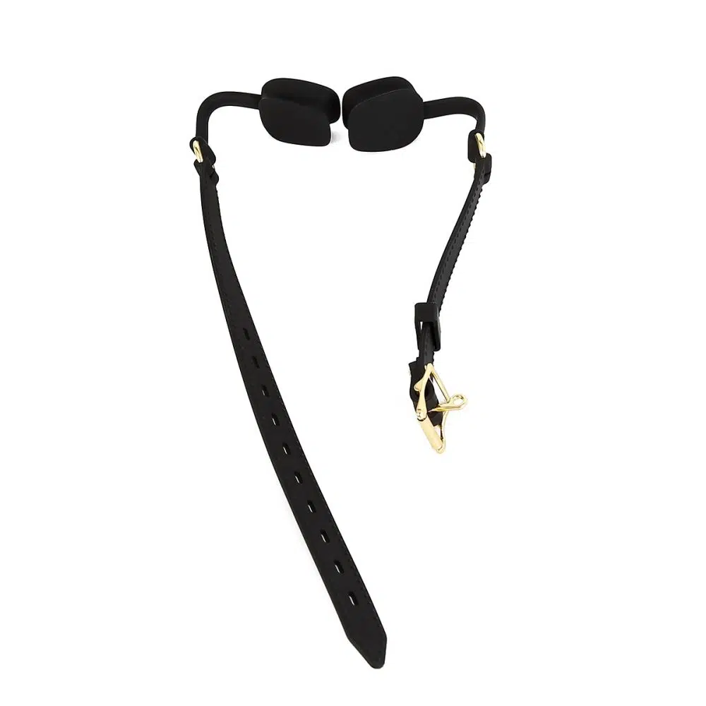 Blakc Tukku Pehmeä Ball Gag Silikonihuulilla Mouth Plug Back Show