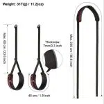 Wholesale Bondage Leg Restraints in Diamond Pattern Details
