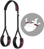 Wholesale Bondage Leg Restraints in Diamond Pattern Red