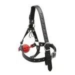 Tukkumyynti Mask Ball Gag valjailla Nose Hook Show