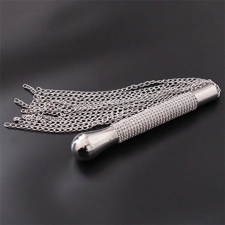 Wholesale Metal Floggers with Rhinestone Handle Display