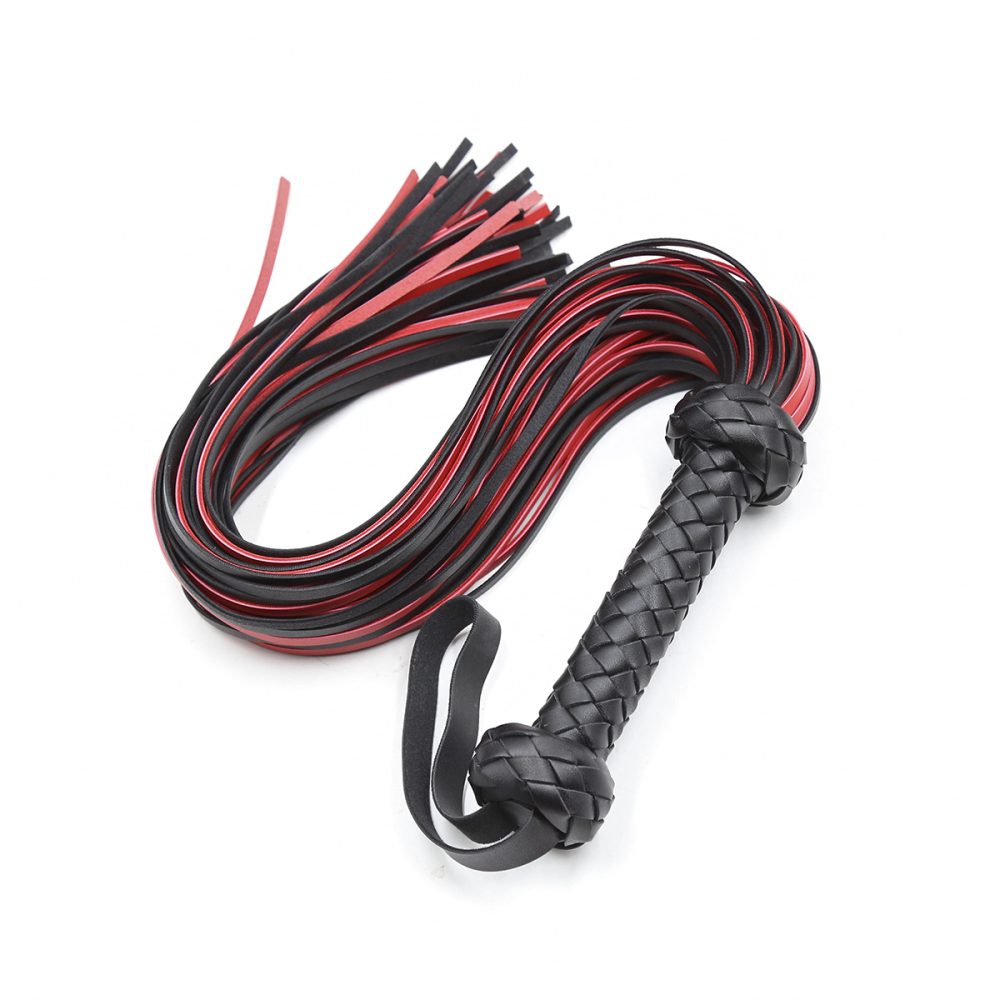 Wholesale SM Leather Whip Flogger Toy Show Partihandel SM Läderpiska Flogger Toy Show