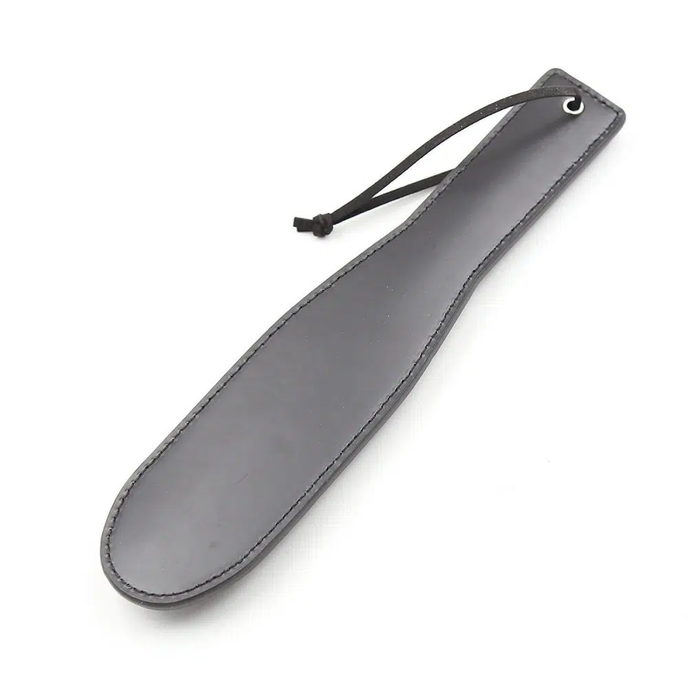 Intrepid Studded Leather BDSM Paddle Back Show