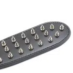 Intrepid Studded Leather BDSM Paddle Details