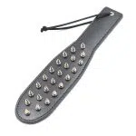 Intrepid Studded Leather BDSM Paddle Top Show