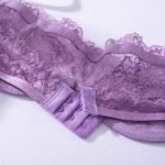 Lavendel Whisper Sheer Balconette Underkläder Set BH Bakdetaljer Lavendel Whisper Sheer Balconette Underkläder Set BH Bakdetaljer