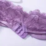 Lavender Whisper Sheer Balconette Alusvaatteet Set rintaliivit Takaosan tiedot