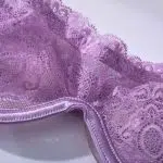 Lavender Whisper Sheer Balconette Alusvaatteet Set Bra Details