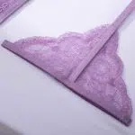 Lavender Whisper Sheer Balconette Alusvaatesarja jalkarenkaan tiedot