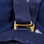 Ensemble soutien-gorge et culotte push-up à breloque nautique Détails à bretelles