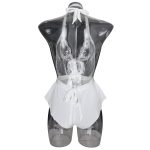 Белый Enchante с бретелькой на шее и кружевом Тедди на спине kView Белый Enchante с бретелькой на шее и кружевом Тедди на спине kView