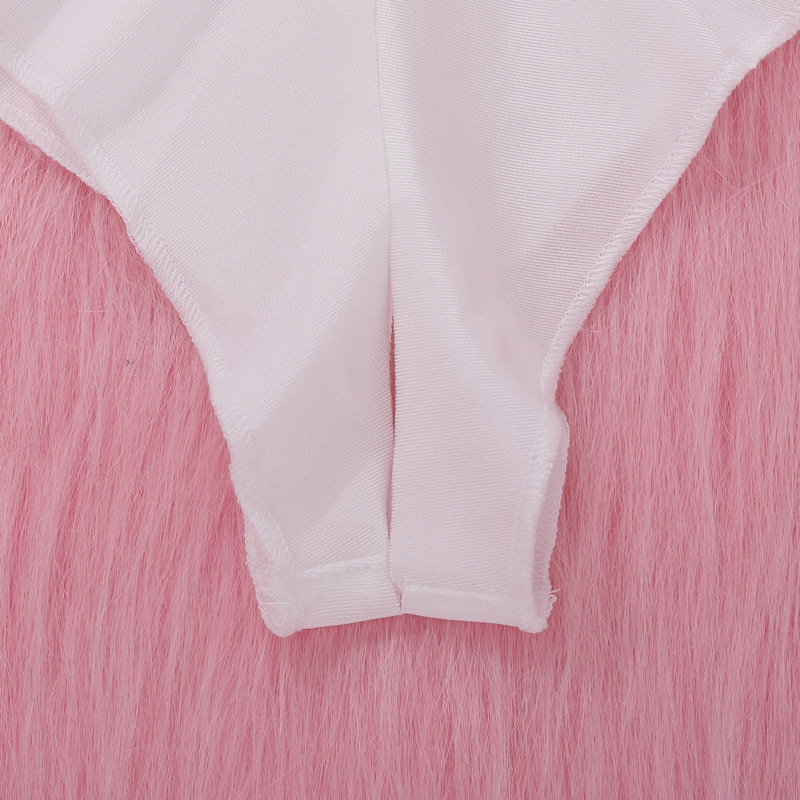 White Enchante Halter Neck Lace Teddy Crotch Details Белая кружевная бретелька с бретелькой Enchante и деталью в области промежности в стиле тедди