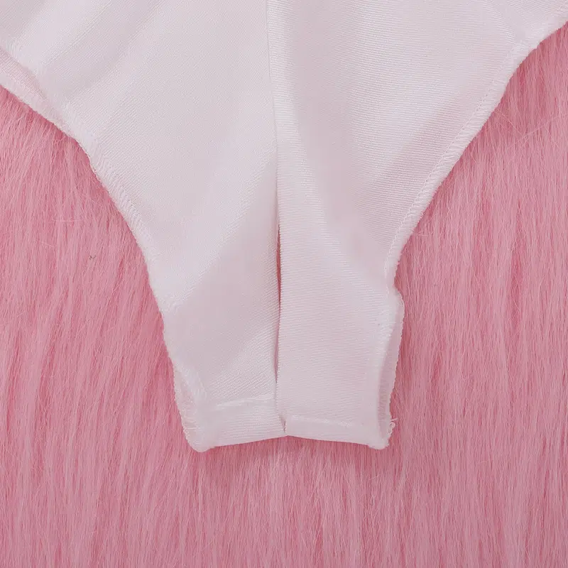 White Enchante Halter Neck Lace Teddy Crotch Details Hvid Enchante Halter Neck Blonde Teddy skridtdetaljer